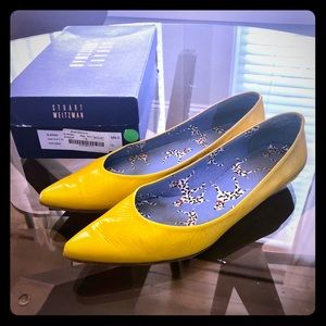 Stuart Weitzman Patent Flats